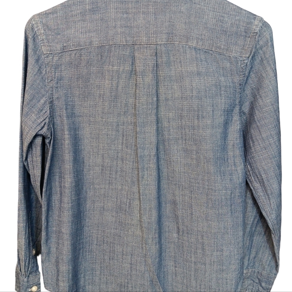 Ralph Lauren Chambray Button Down size kids 10-12 - Picture 2 of 5